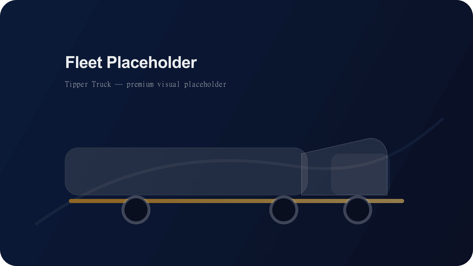 Tipper Truck (6-Wheeler) (visual placeholder)